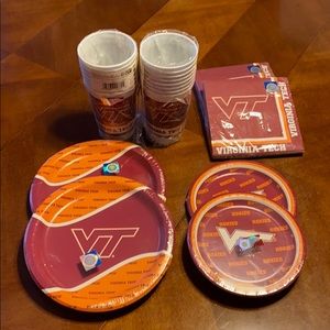 Never used Virginia Tech party supplies.